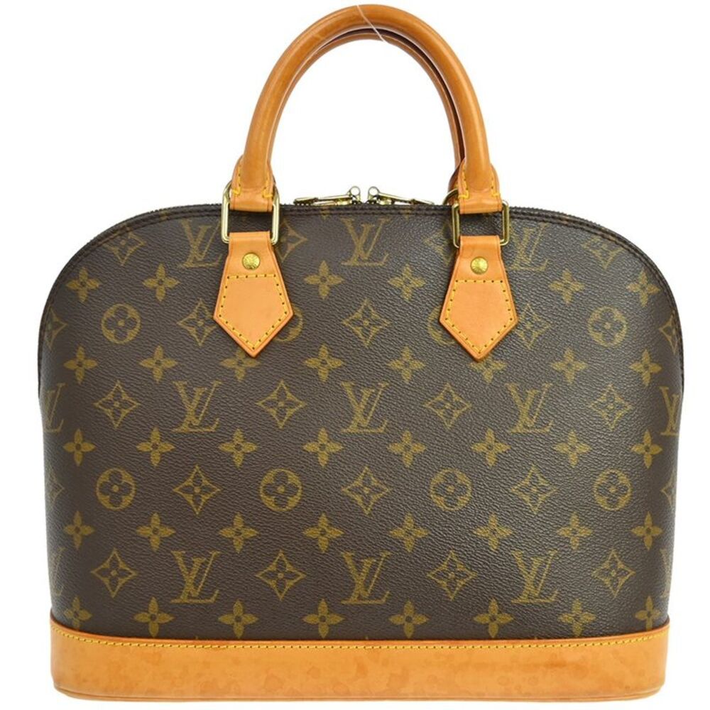 Louis Vuitton Alma Monogram Brown Canvas Handbag